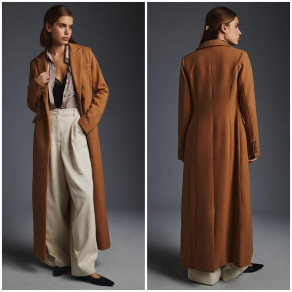 💕FAVORITE DAUGHTER💕 The Simon Coat ~ Camel Brown XS NWT - Picture 7 of 16